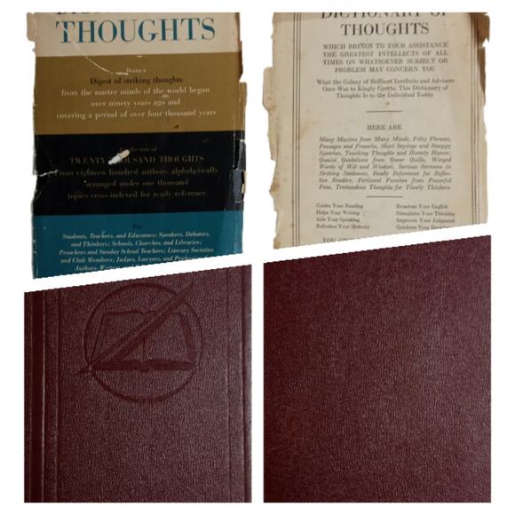 The New Dictionary of Thoughts A Comprehensive Alphabetically Organized Cyclo.. - Picture 3 of 16